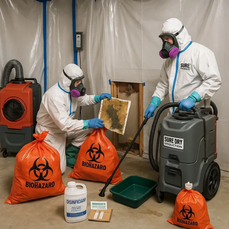 Contaminated Water Handling Protocols process in Collin County, TX