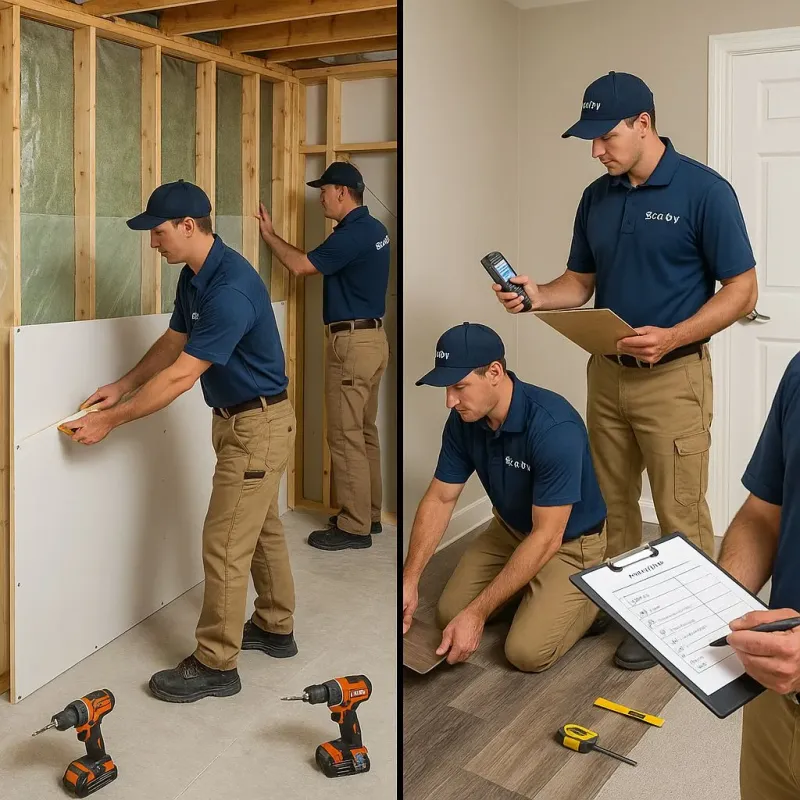 Repairs and Reconstruction process in Collin County, TX