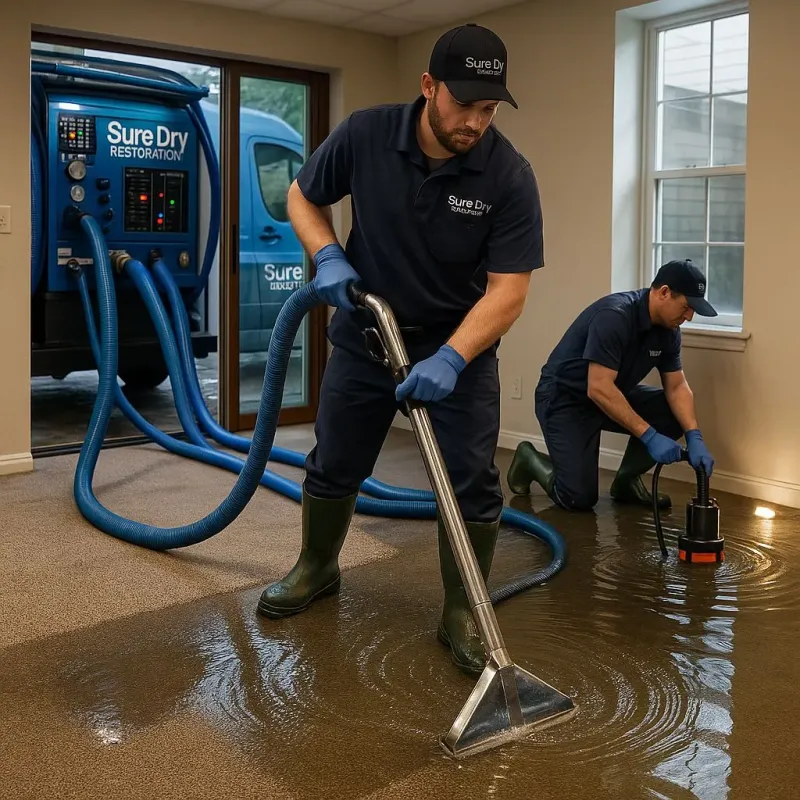 Water Extraction and Removal process in Collin County, TX